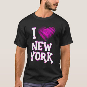 T-shirt J'Aime New York New Yorker Aime Il