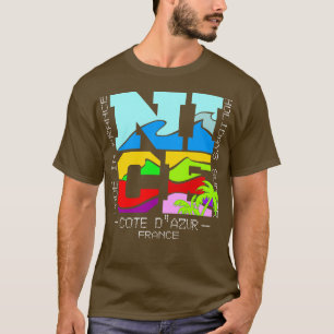 T-shirt J'AIME NICE Cote de Azur France