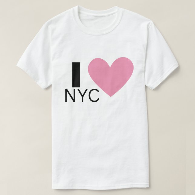 T-shirt J'aime NYC (Design devant)