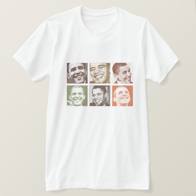 T-shirt J'aime Obama (Design devant)