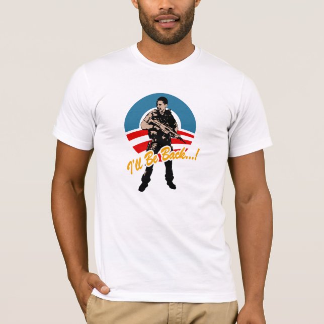 T-shirt J'aime Obama 2012 (Devant)