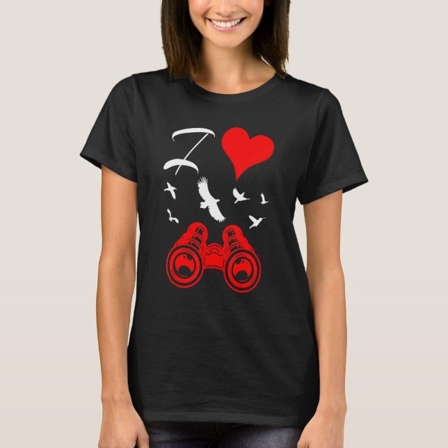 T-shirt J'Aime Observer Les Oiseaux Observation Oiseaux (Devant)