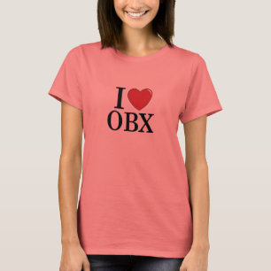 T-shirt J'aime OBX - banques externes