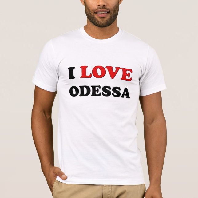 T-shirt J'aime Odessa (Devant)