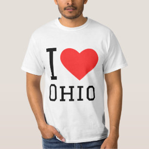 T-shirt J'aime Ohio