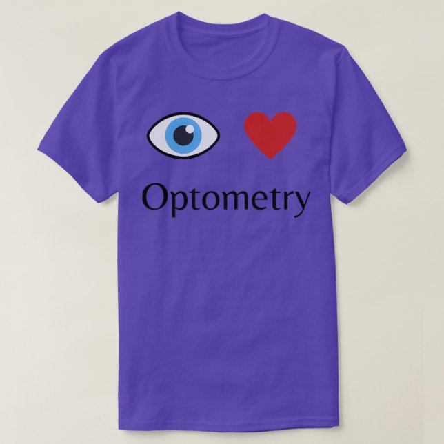T-shirt J'aime Optométrie 5 (Design devant)