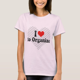 T-shirt J'aime organiser