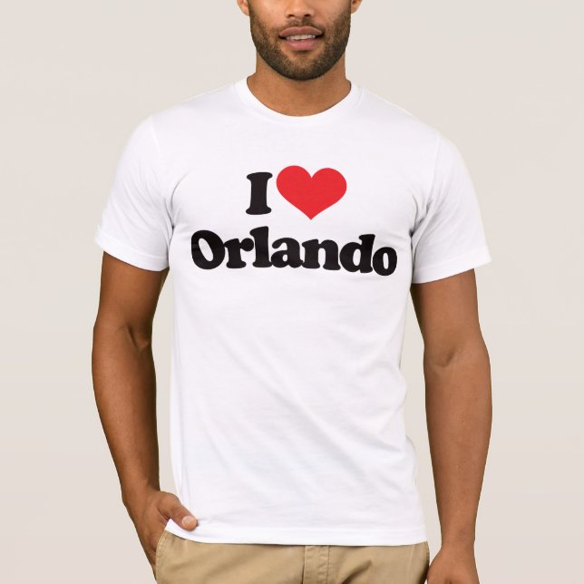 T-shirt J'aime Orlando (Devant)
