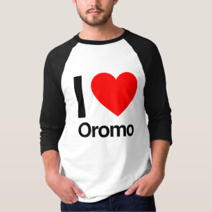 T-shirt j'aime oromo
