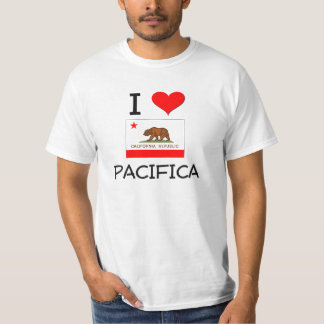 T-shirt J'aime PACIFICA la Californie