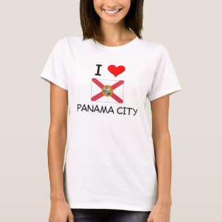 T-shirt J'aime PANAMÁ CITY la Floride
