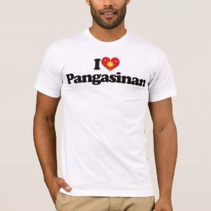 T-shirt J'aime Pangasinan