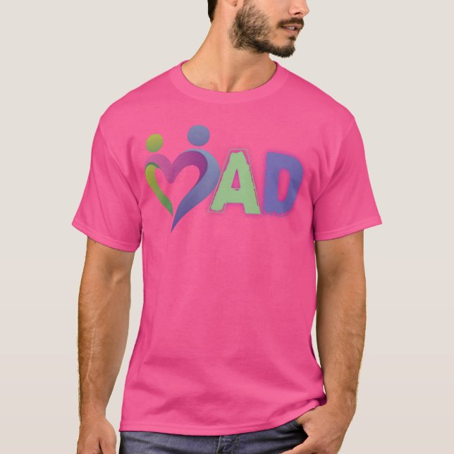 T-shirt J'aime papa 1717855687873 ami (Devant)
