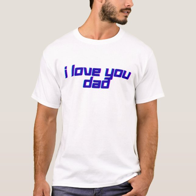T-shirt J'aime Papa – Conception Classique d'Appréciation  (Devant)