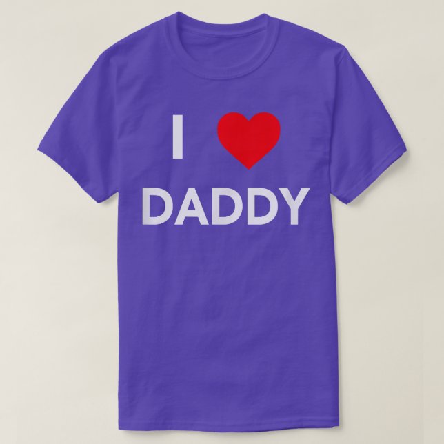 T-shirt J'aime Papa T Shirt  (Design devant)