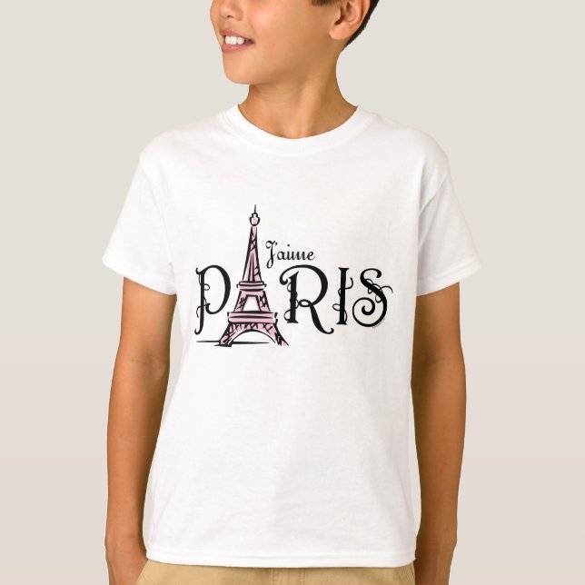 T-shirt J'aime Paris (Devant)