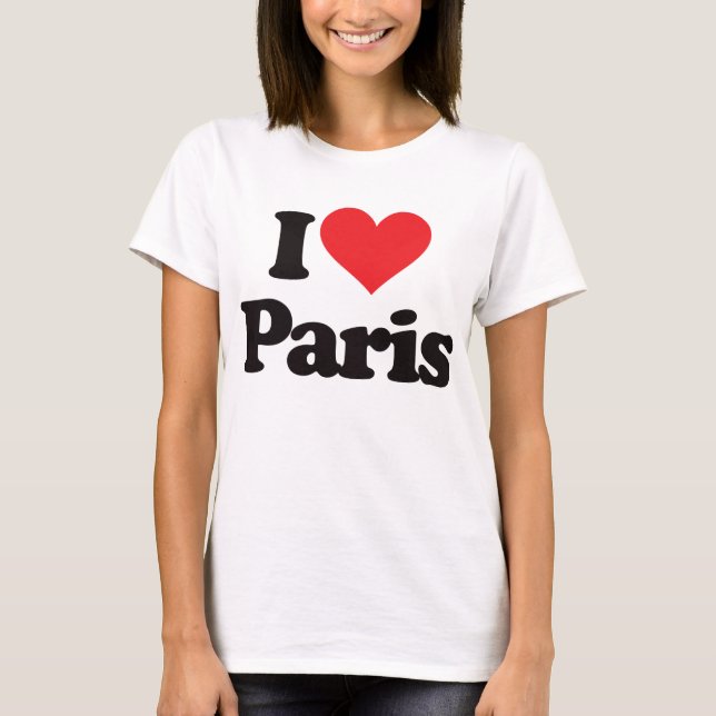 T-shirt J'aime Paris (Devant)