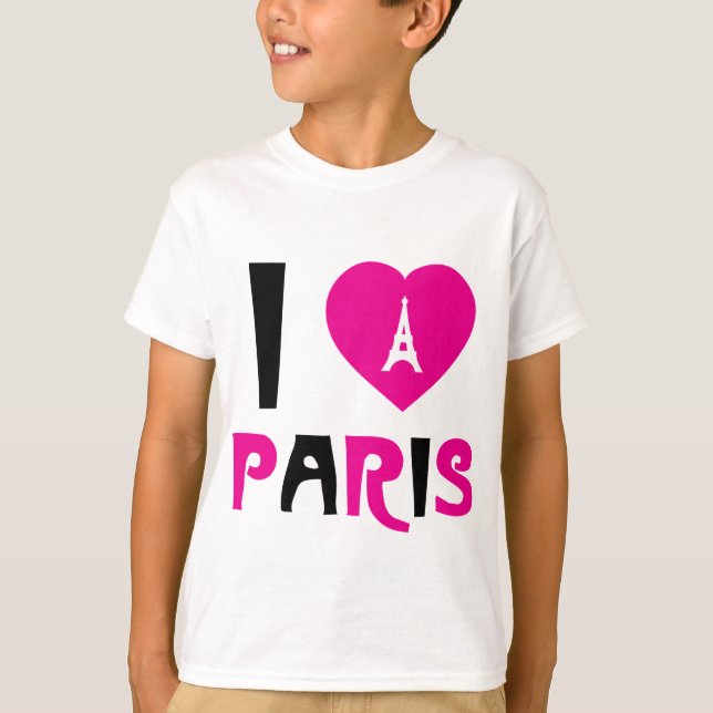 T-shirt J'aime Paris (Devant)
