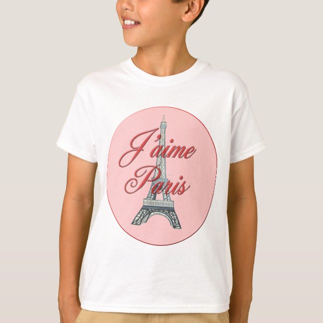 T-shirt J'aime Paris (Devant)