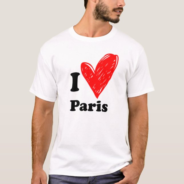 T-shirt J'aime Paris T Shirt (Devant)