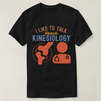 T-shirt J'aime parler de kinésiologie