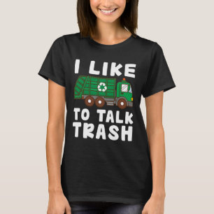 T-shirt J'Aime Parler De Recyclage Des Déchets Collecte De