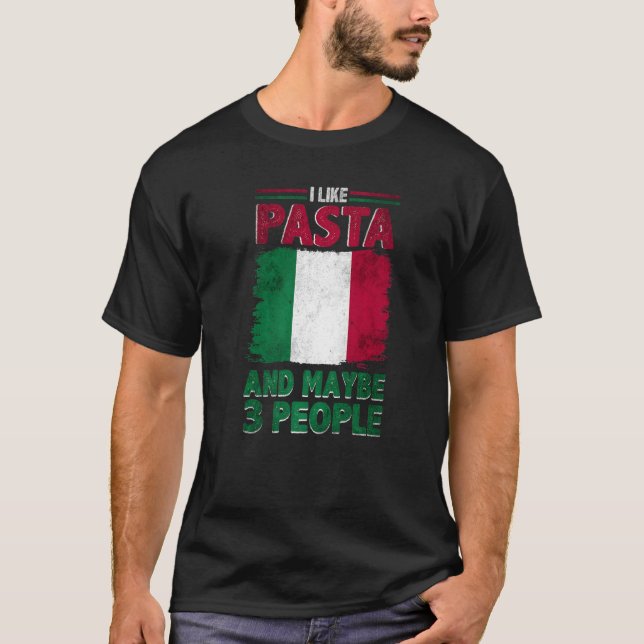 T-shirt J'aime Pasta Italie Culture italienne Italia Drape (Devant)