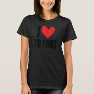T-shirt J'Aime Pâter Farting Son Hilarious Joke Gag C