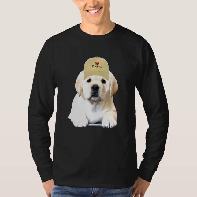T-shirt J'Aime Peeinglove Peeing Hati Love Chien Pour Chie (Devant)