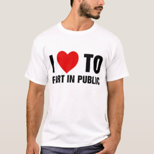 T-shirt J'Aime Pénétrer En Public