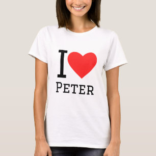 T-shirt J'aime peter