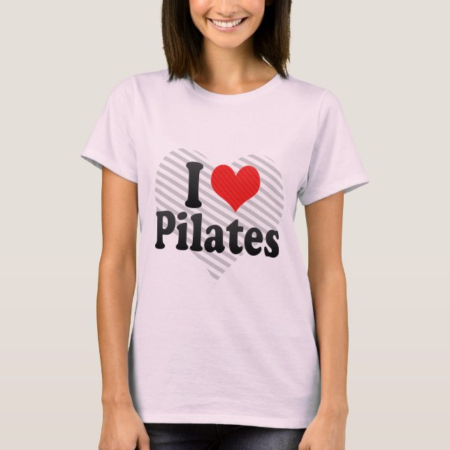 T-shirt J'aime Pilates (Devant)