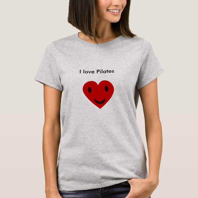 T-shirt J'aime Pilates (Devant)