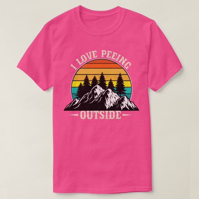 T-shirt J'Aime Pisser Dehors (Design devant)