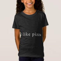 J'Aime Pizza Funny Minimaliste