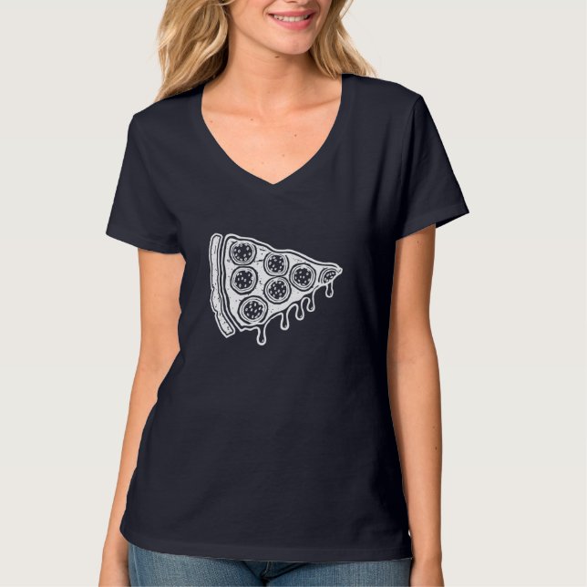T-shirt J'aime Pizza pour Hommes Femmes Enfants Amoureux d (Devant)