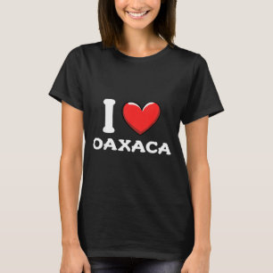 T-shirt J'aime Playa Del Carmen Cœur Drapeau Du Mexique
