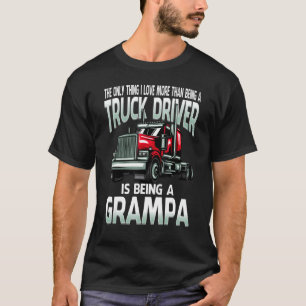 T-shirt J'Aime Plus Qu'Être Un Chauffeur De Camion Est Êtr