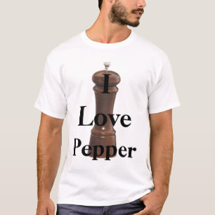 T-shirt J'aime, poivre
