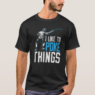T-shirt J'Aime Poke Things En Escrime En Épée Fencer