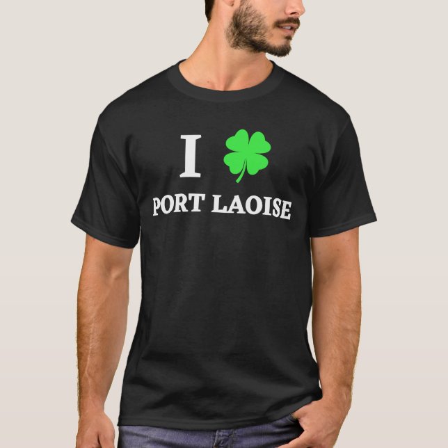 T-SHIRT J'AIME PORT LAOISE (Devant)