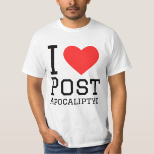 T-shirt J'aime post apocalyptique