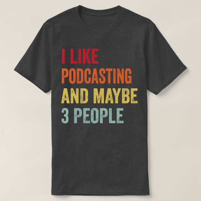 T-shirt J'Aime Poster Peut-Être 3 Personnes (Design devant)