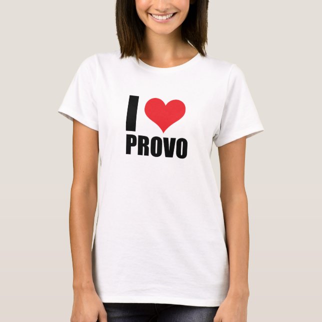 T-shirt J'aime Provo (Devant)