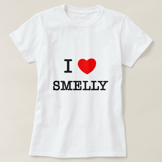 T-shirt J'aime puant (Design devant)
