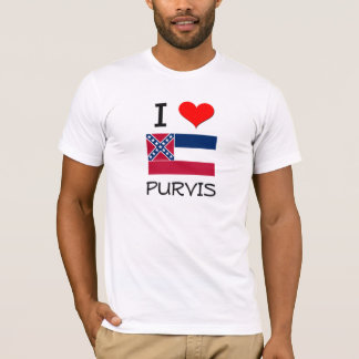 T-shirt J'aime Purvis Mississippi