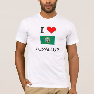 T-shirt J'aime Puyallup Washington