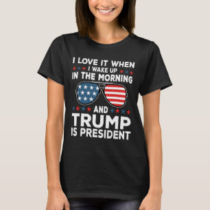 T-shirt J'Aime Quand Trump Est Président 47 Inauguration