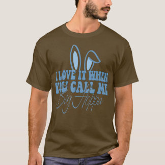 T-shirt J'Aime Quand Tu M'Appelles Big Hoppa Bunny Ear Eas