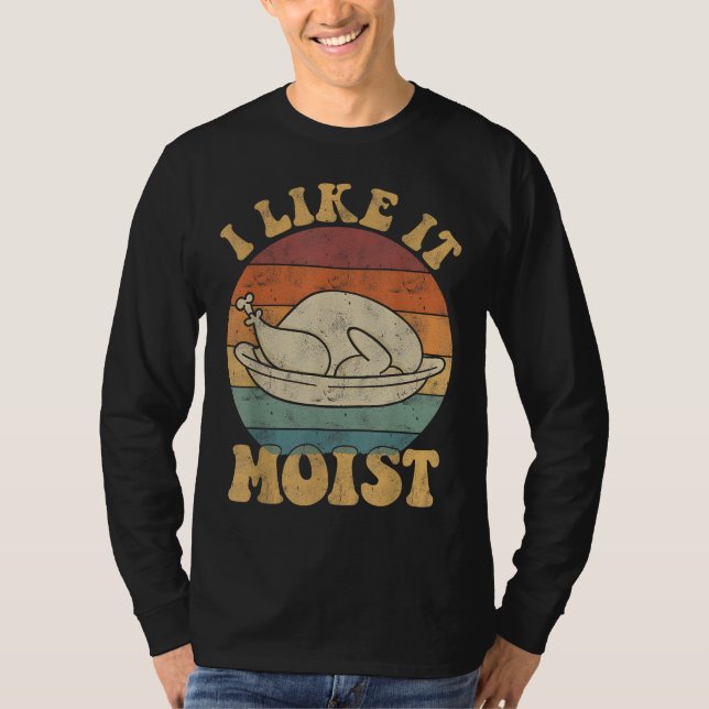 T-shirt J'Aime Que Humist Funny Thanksgiving Turquie Jour  (Devant)